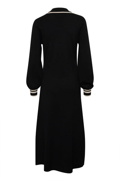 CRVillea Knit Dress Pitch Black - 10612875 Thumbnail