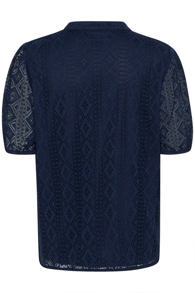 CRDanika Lace Blouse Navy Blazer - 10613030 Thumbnail