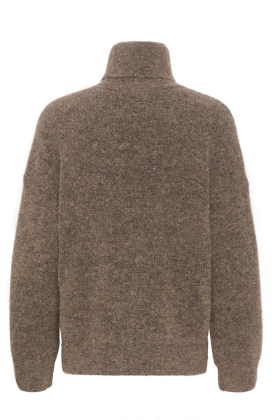 AlphaGZ rollneck NOOS Dark sand melange - 10909333 Thumbnail