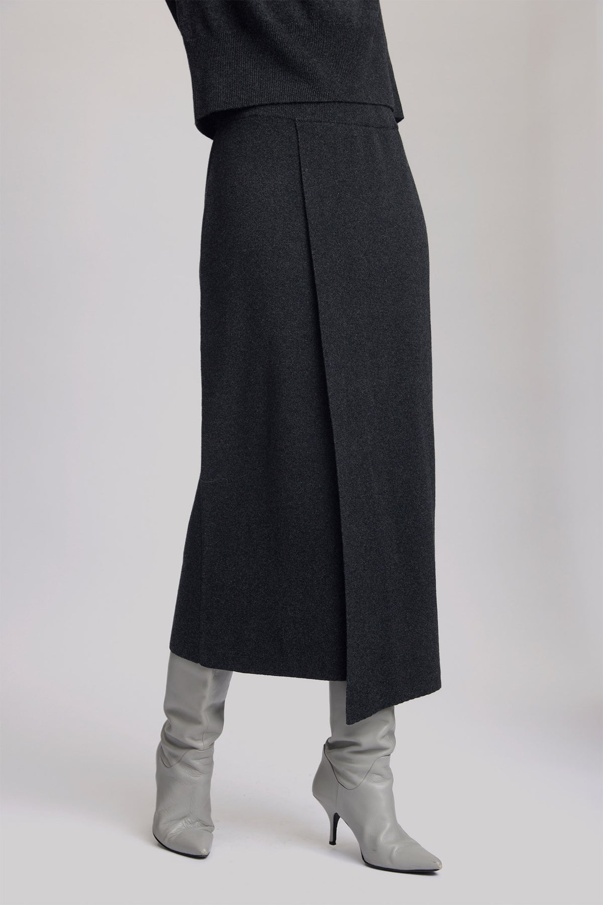 ManziGZ skirt Deep Graphite Melange - 10909423