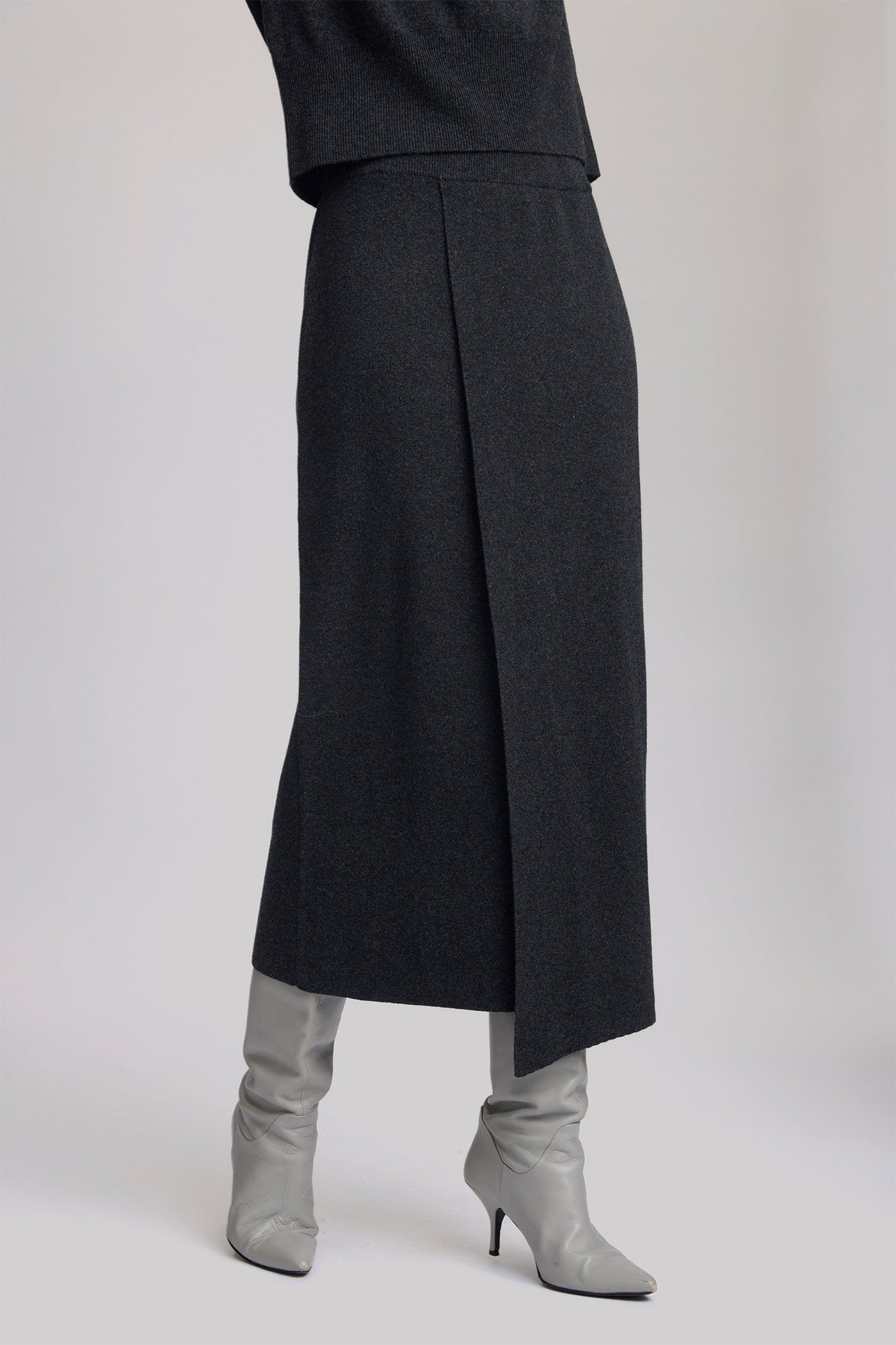 ManziGZ skirt Deep Graphite Melange - 10909423