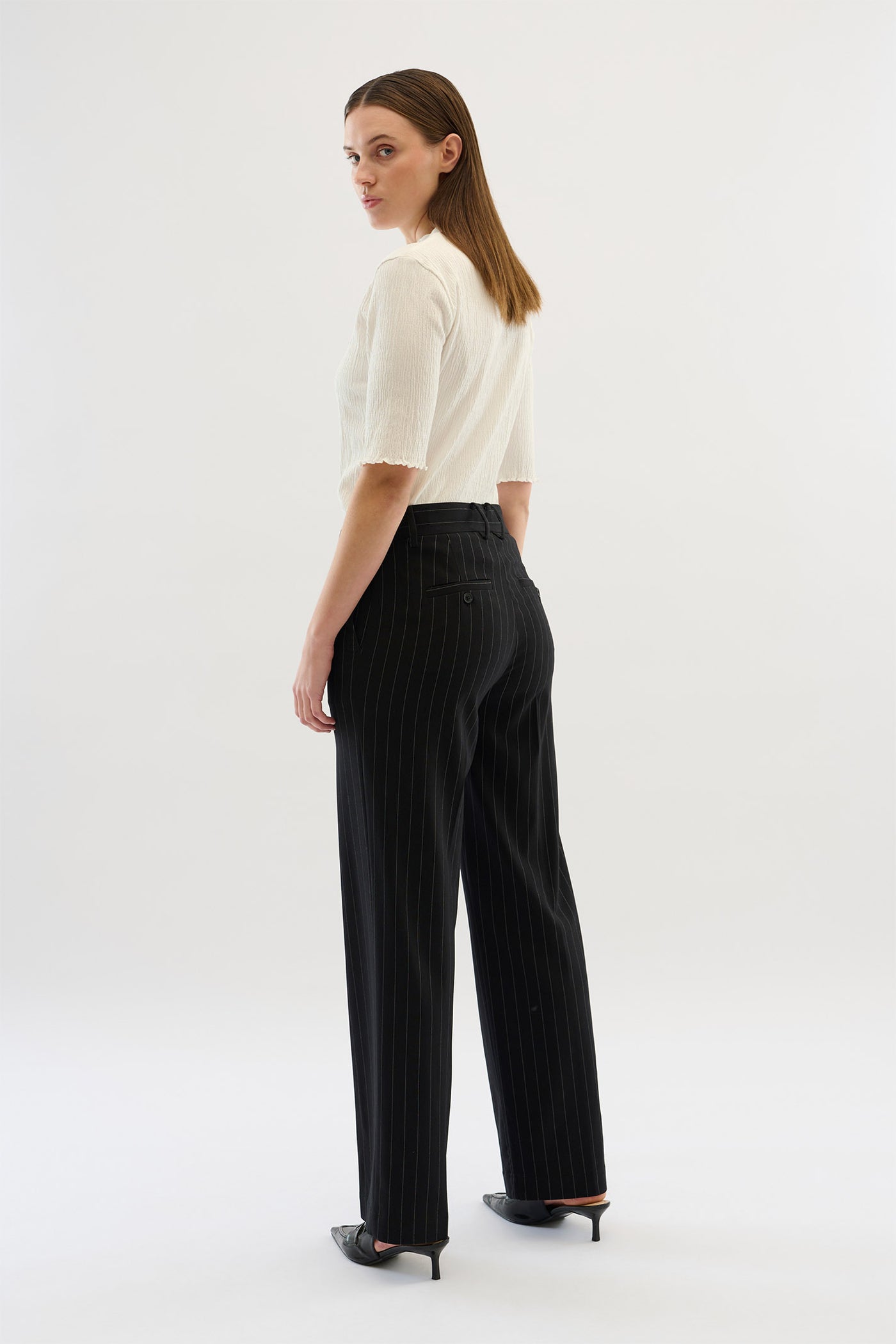 KBMilano Stripe Pants Meteorite - 10104990