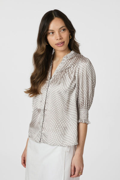 Diana Vibrant Dot Light Taupe - 163423 Thumbnail