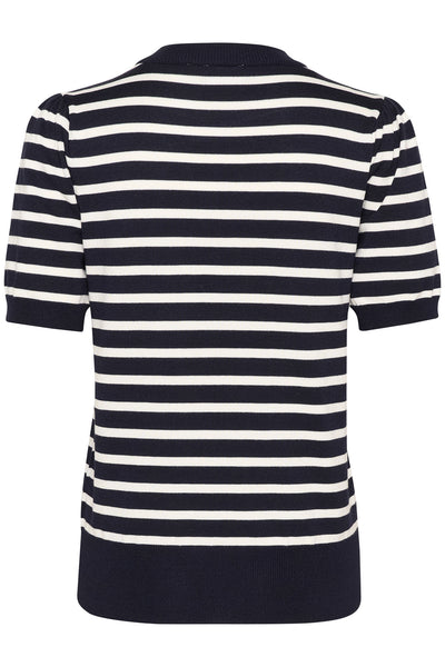 MilaSZ Striped SS Pullover Ice NightSky - 30513693 Thumbnail