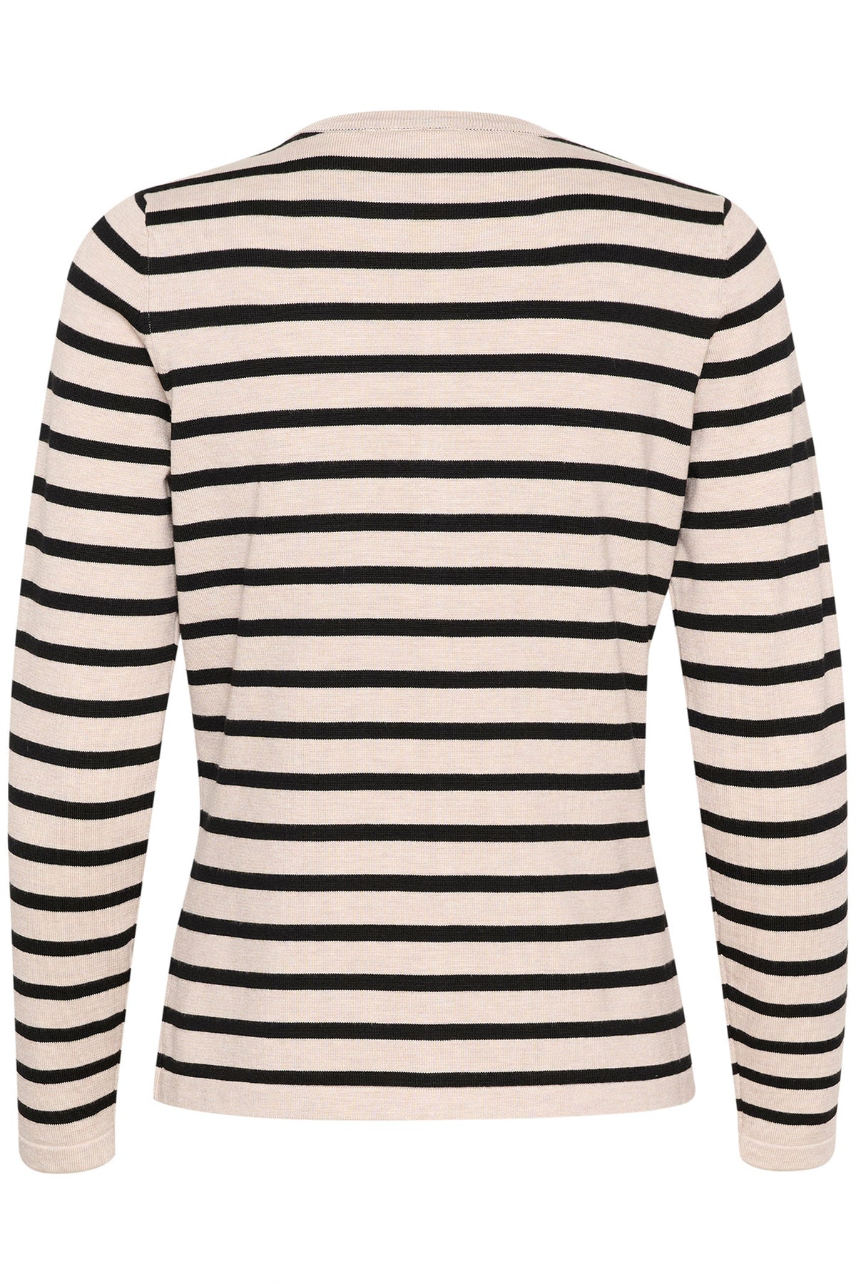 MilaSZ Striped Cardigan Gray Morn Mila Stripe - 30513767