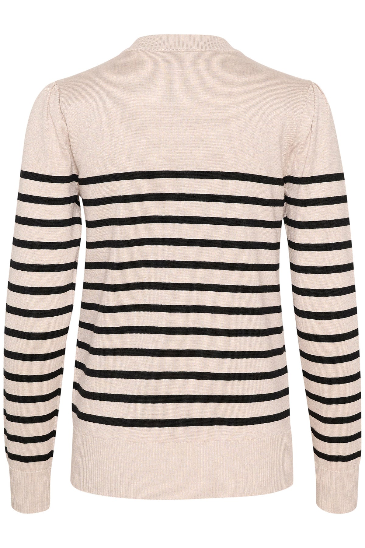 MilaSZ LS Striped Pullover Gray Morn Mila Stripe - 30513771