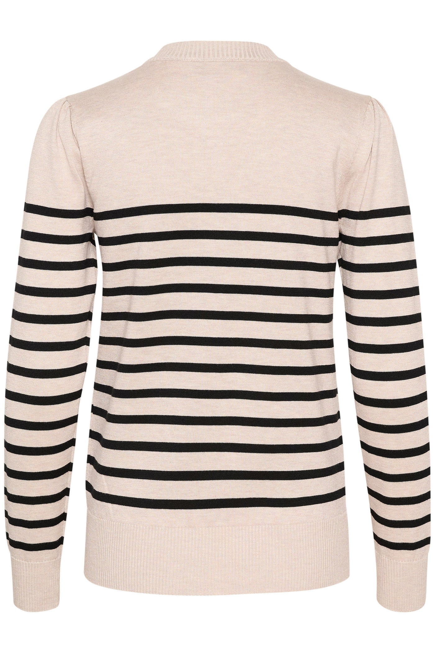MilaSZ LS Striped Pullover Gray Morn Mila Stripe - 30513771