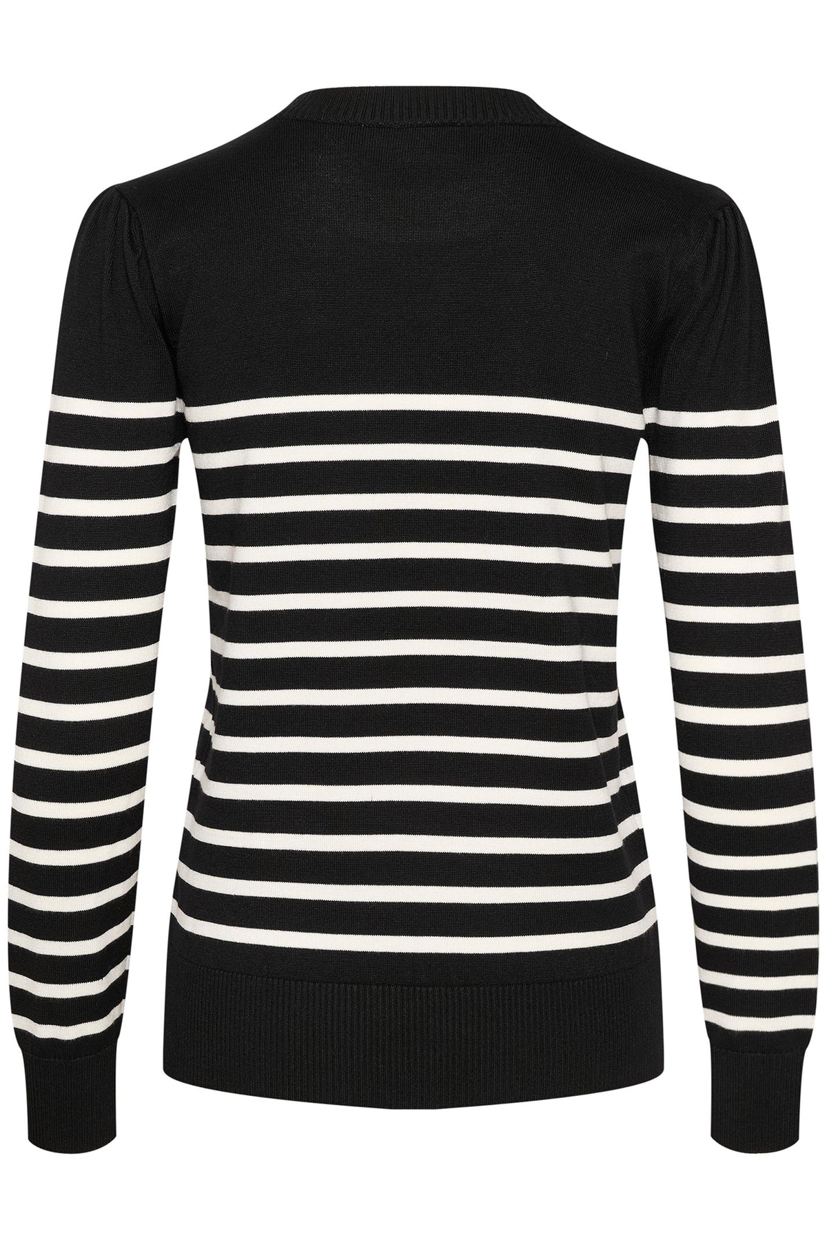 MilaSZ LS Striped Pullover Black Mila Stripe - 30513771