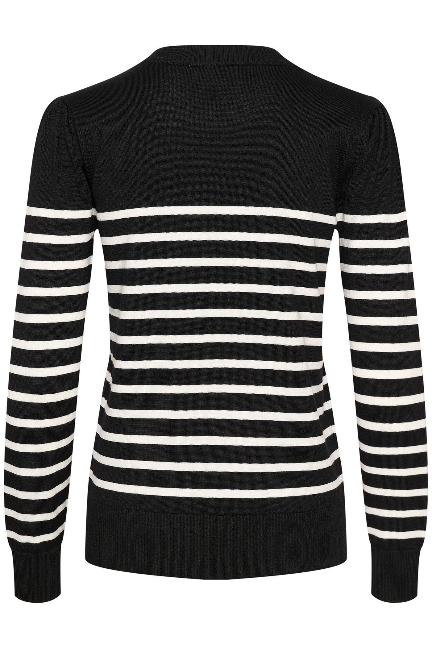 MilaSZ LS Striped Pullover Black Mila Stripe - 30513771