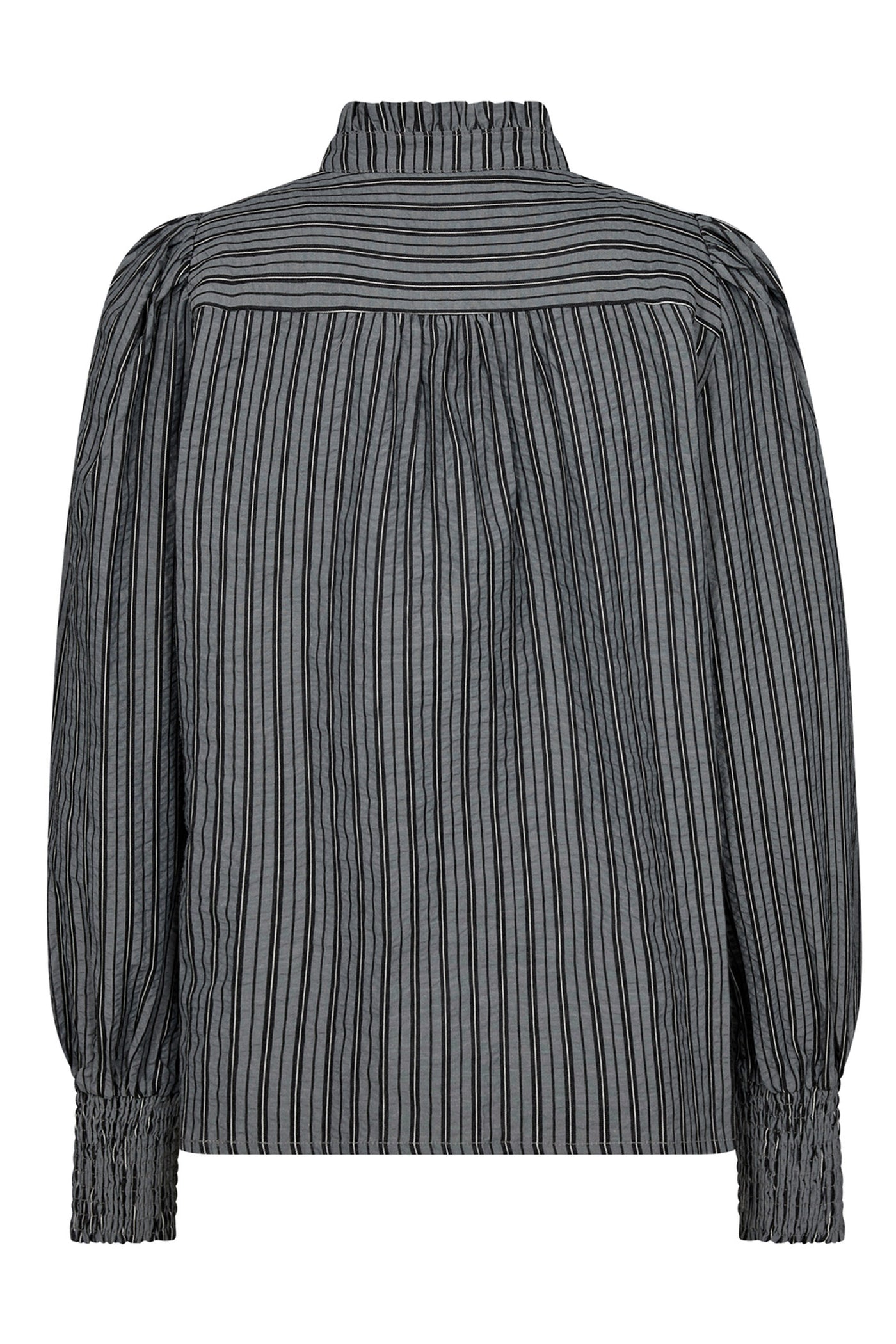 PercyCC Petra Stripe Shirt 6596-MarciBlack - 35611