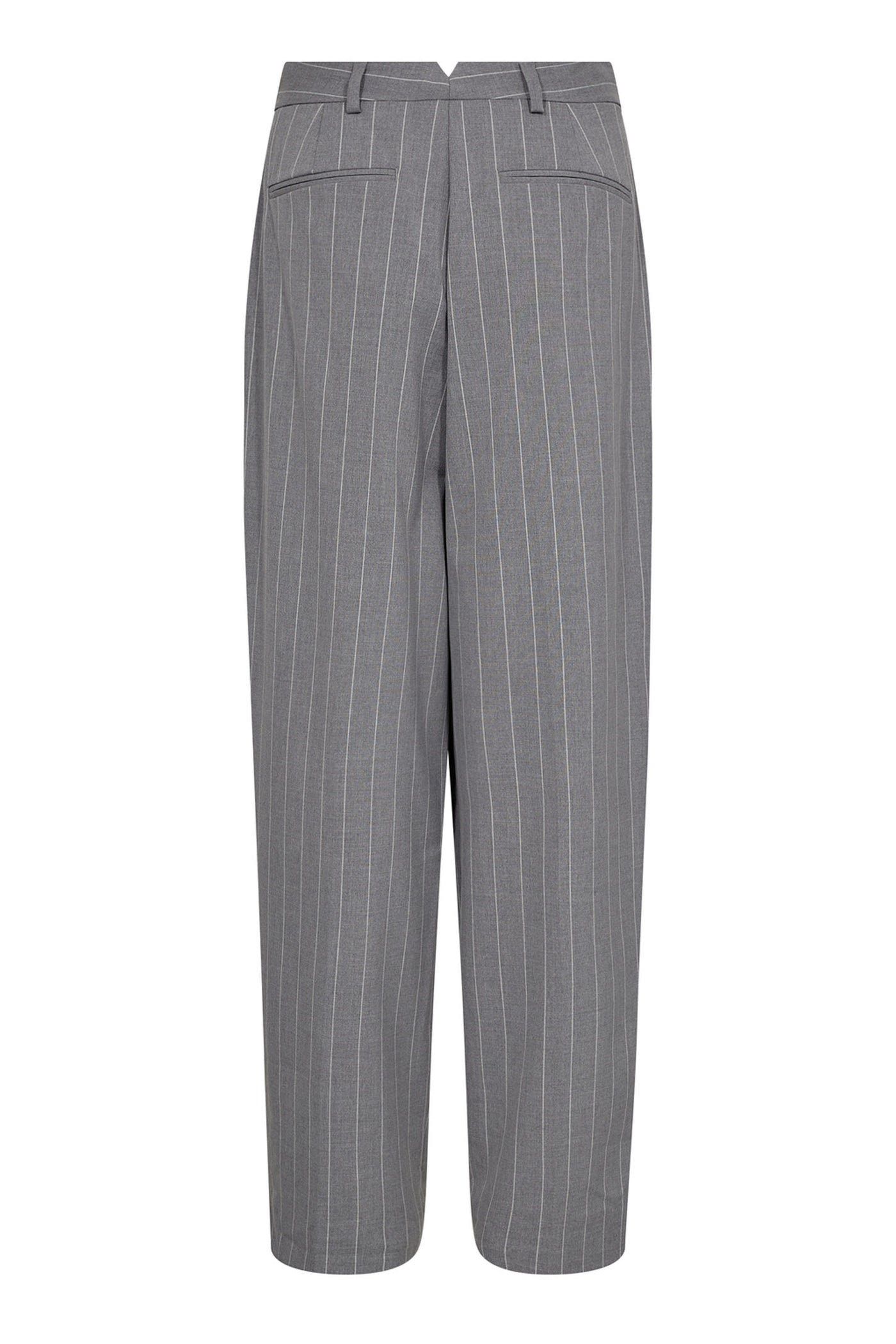 PricillaCC Pin Pleat Long Pant 138-Light Grey - 31380