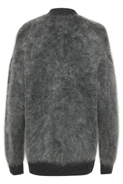 MaicaGZ cardigan Charcoal Melange - 10909426 Thumbnail
