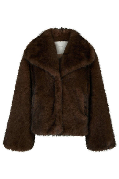 Stephanie Faux Fur Brown - 162628 Thumbnail