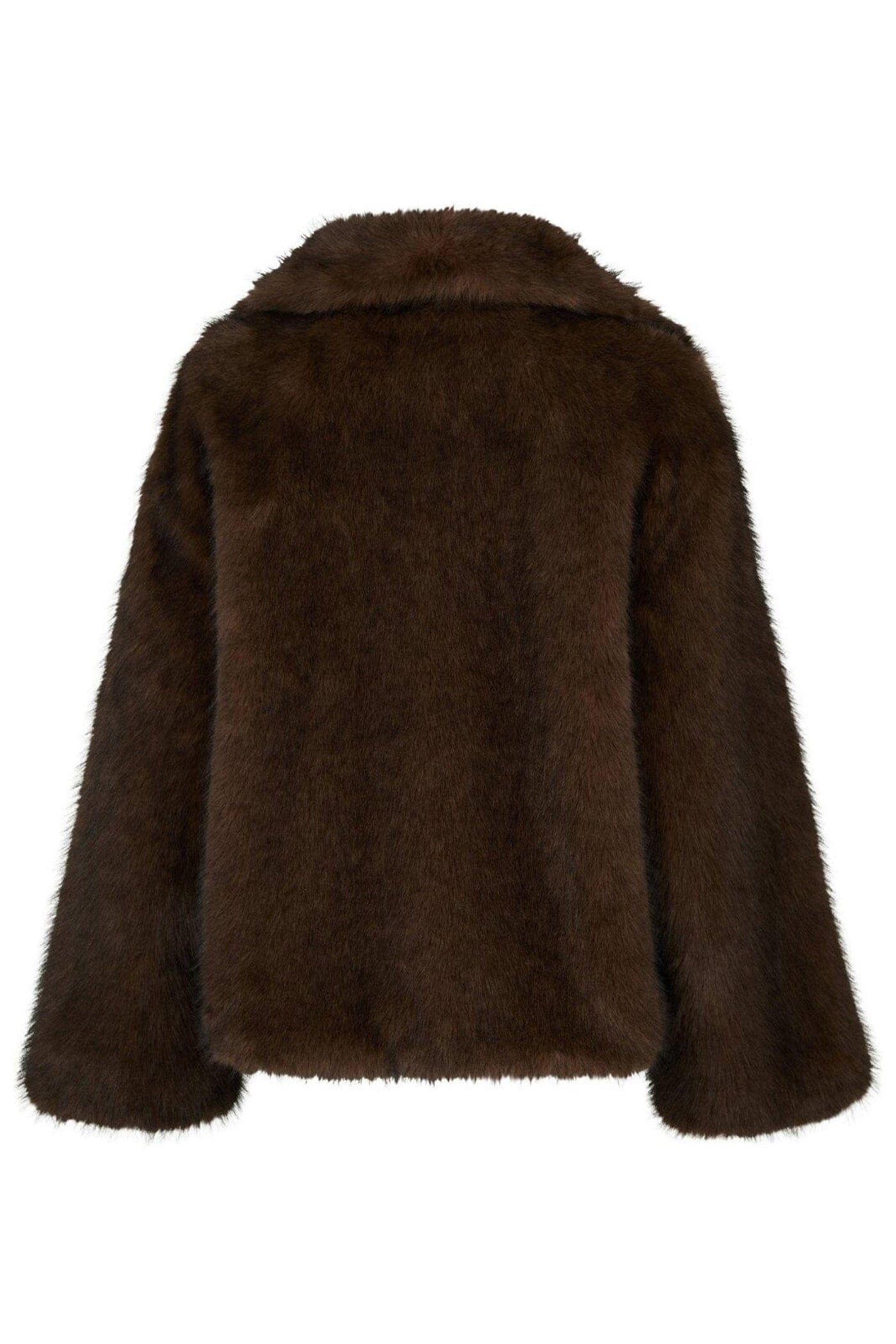 Stephanie Faux Fur Brown - 162628