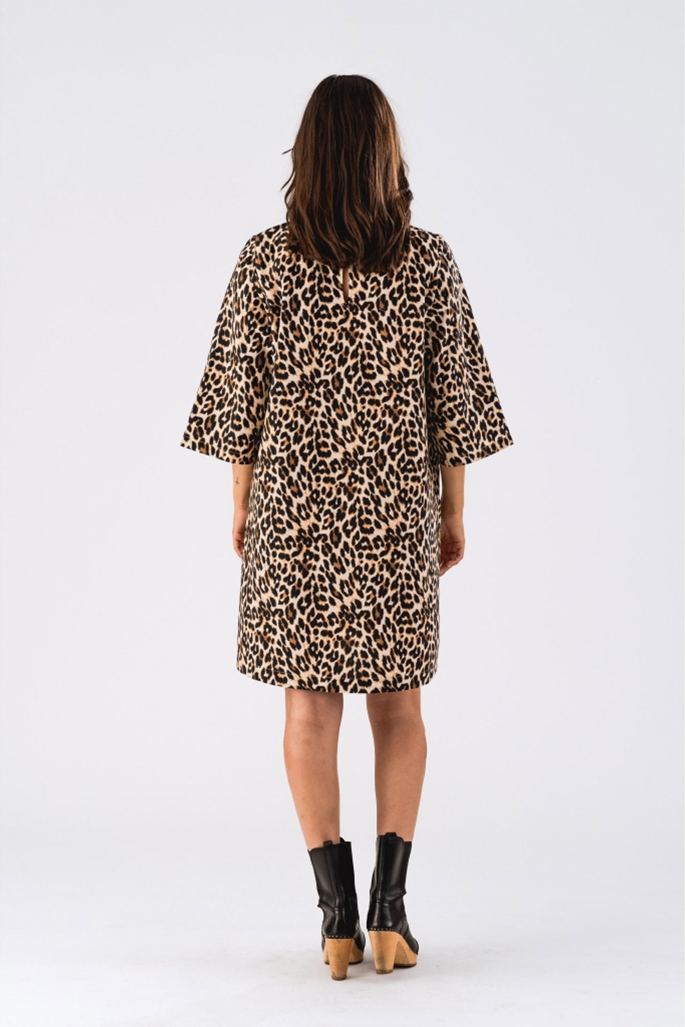 CarlaLL Short Dress SS 72 Leopard Print - 90056-3011