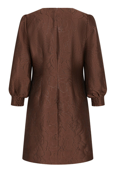 DindlesBBKela dress Brown - BBW4455 Thumbnail