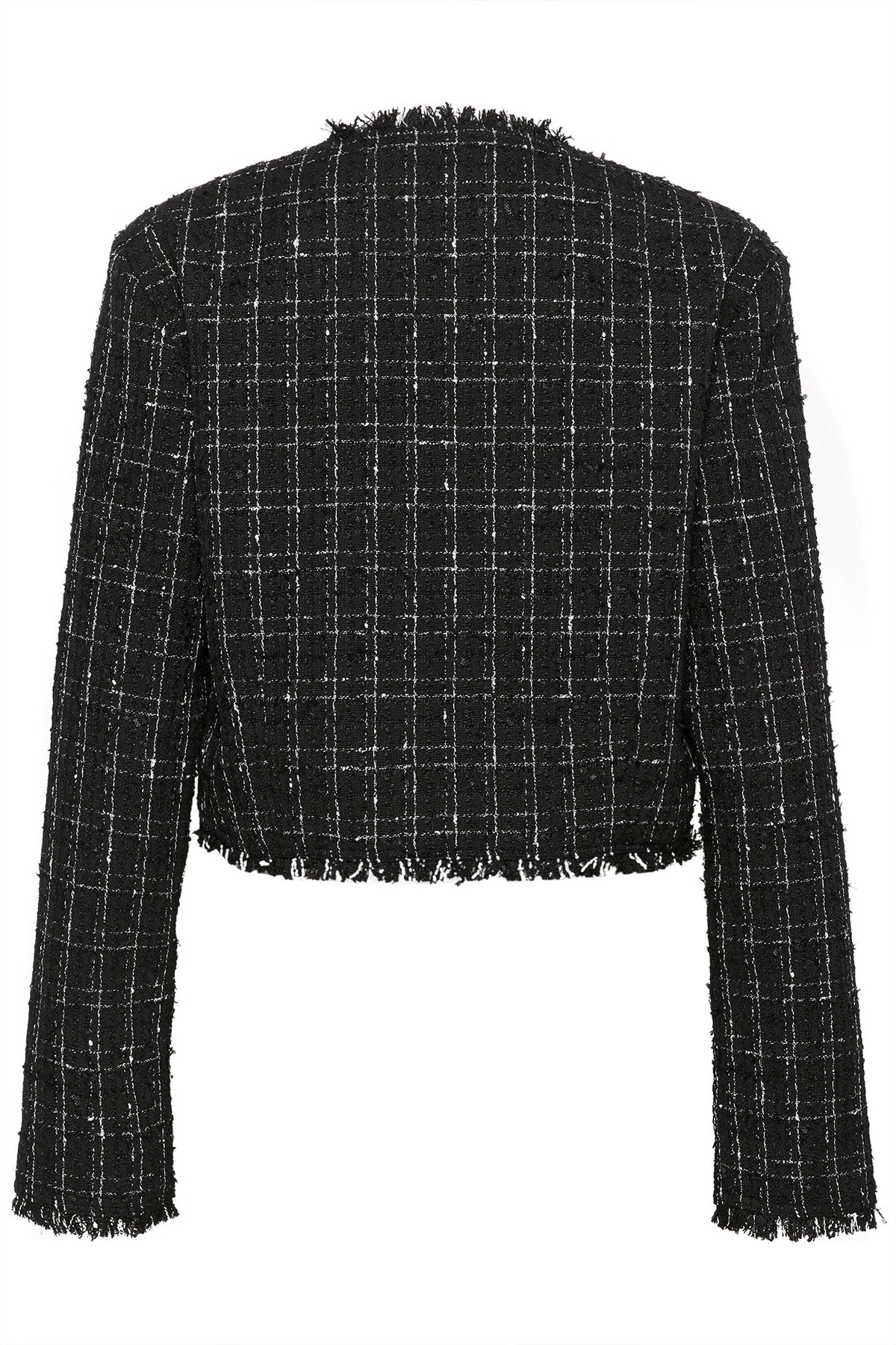 GaellyGZ jacket BlackNwhite check - 10909374