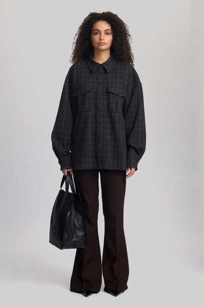 GracieGZ OZ shirt Black and brown check - 10909651 Thumbnail