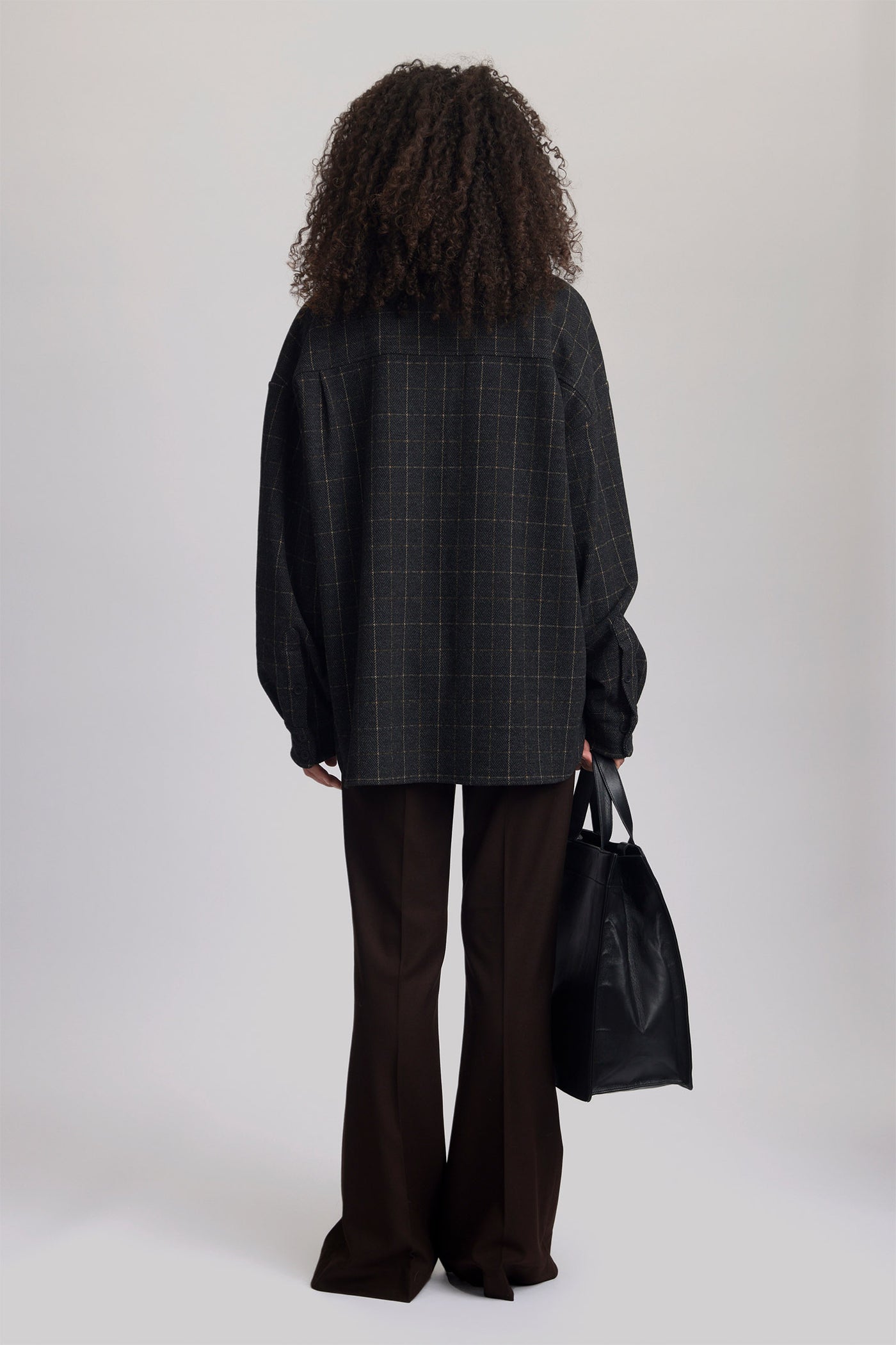 GracieGZ OZ shirt Black and brown check - 10909651