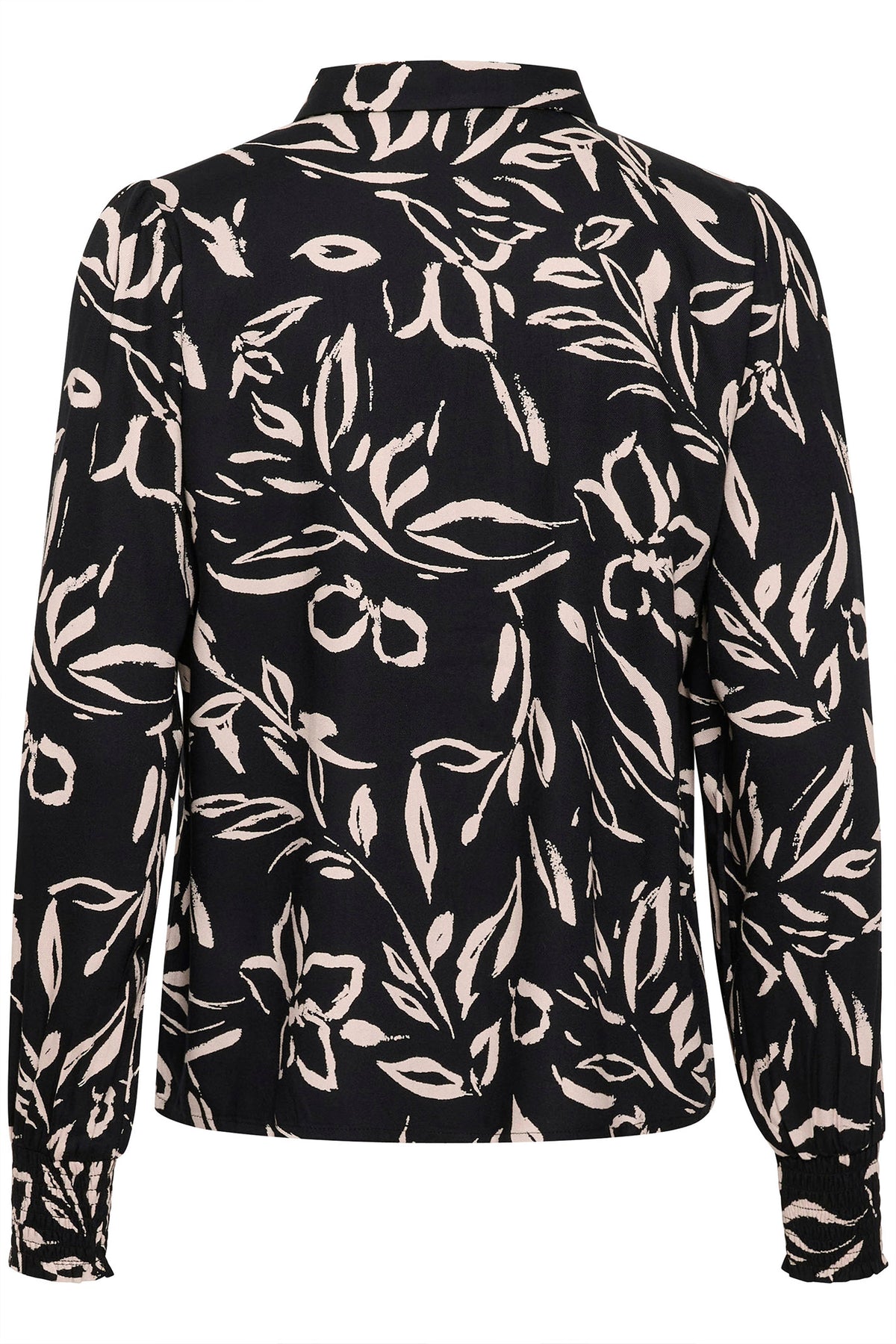 KAforrest Shirt Black/Sand Painted Flower - 10508961