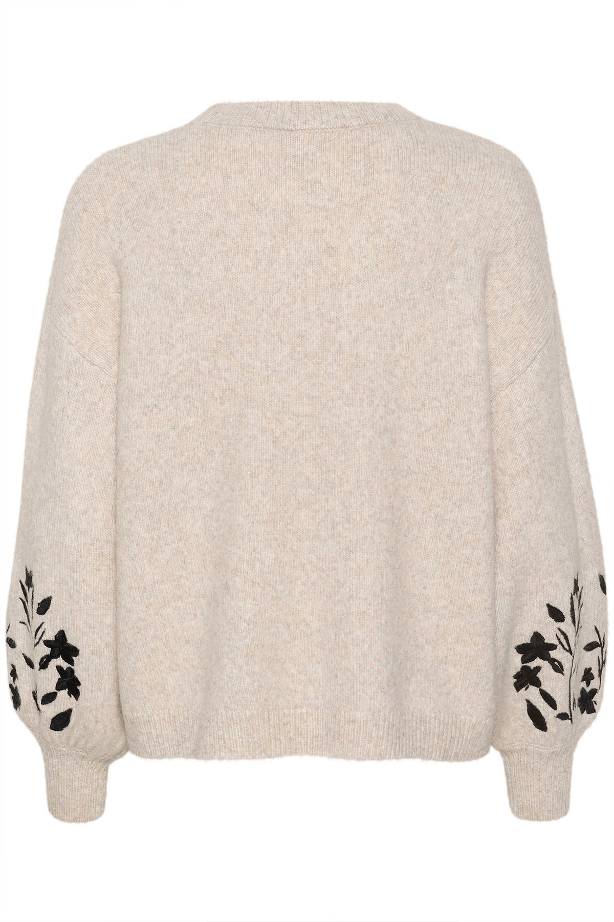 KAlisette Knit Pullover Feather Gray Melange - 10509064