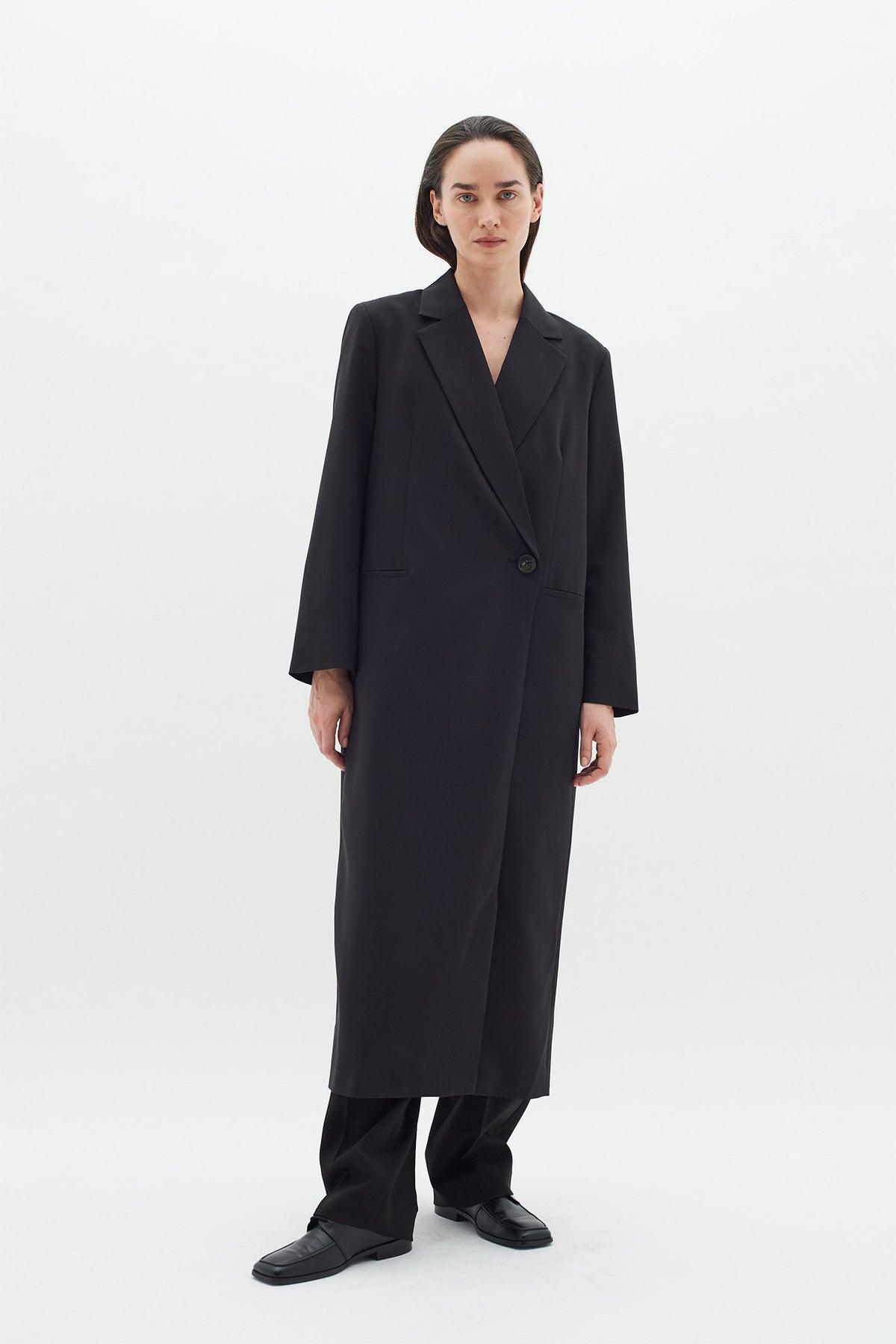 NaxaIW Long Blazer Black - 30109931