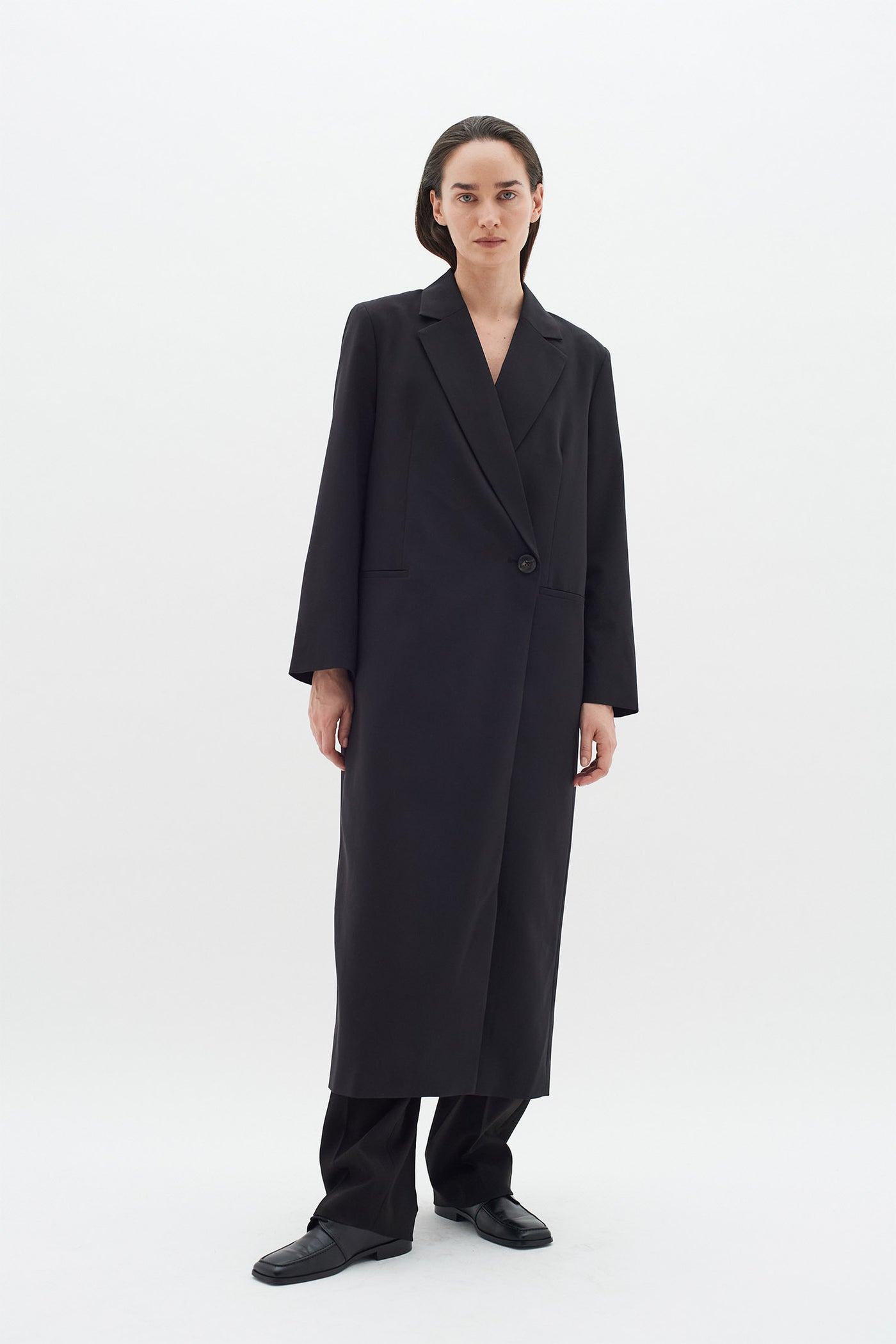 NaxaIW Long Blazer Black - 30109931