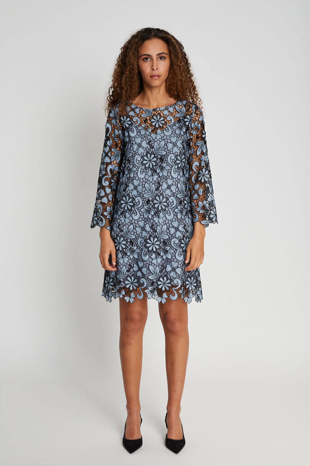 LentaBBKeira dress Blue Flower - BBW4453
