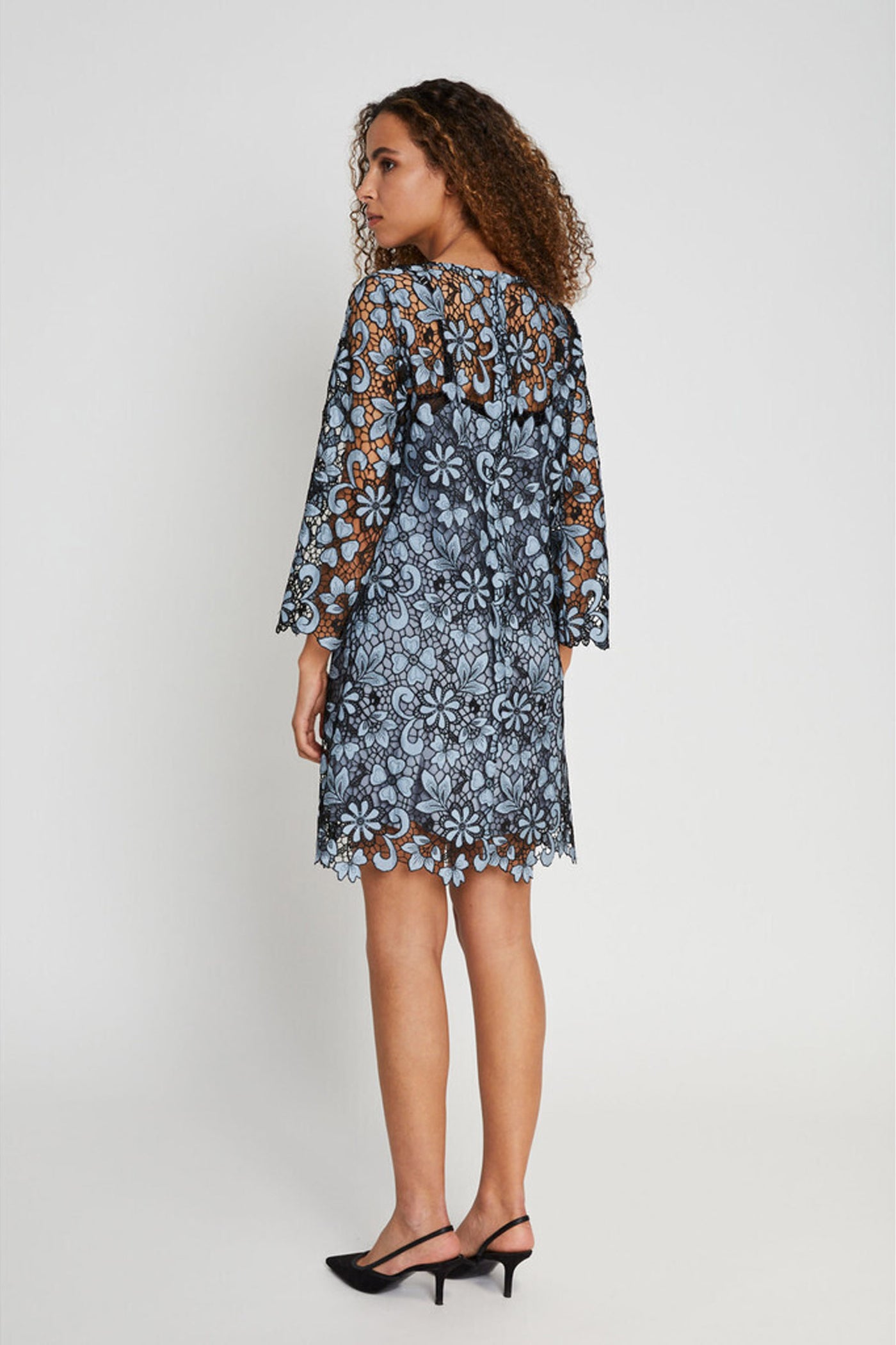 LentaBBKeira dress Blue Flower - BBW4453