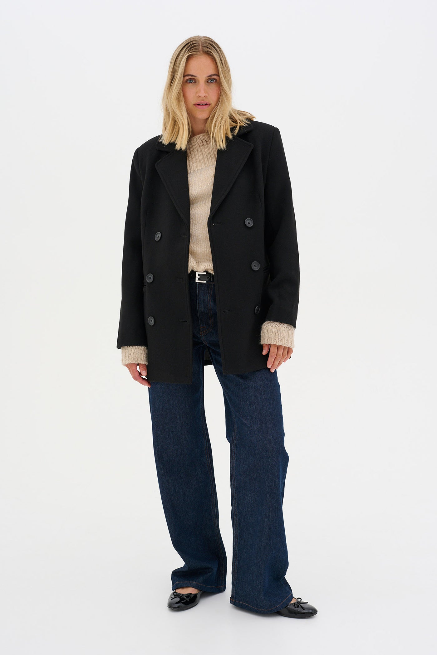 FrannieMW Short Coat Black - 10704761
