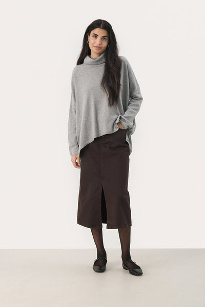 TilanePW PU Medium Grey Melange - 30309548 Thumbnail