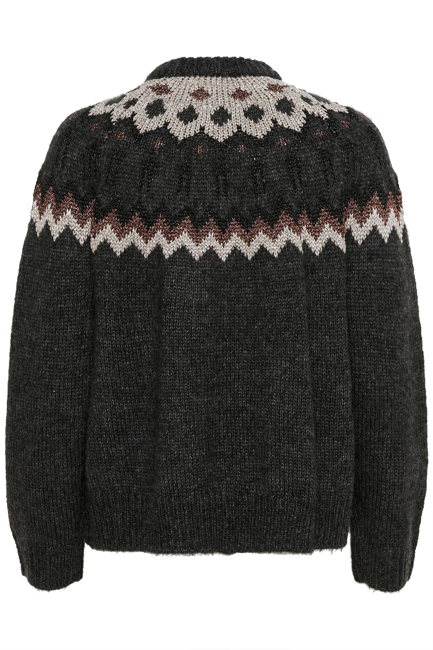 TeylorIW Fair Isle pullover Dark Grey Fair Isle - 30109758