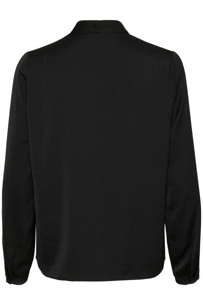 DutoIW Blouse Black Thumbnail