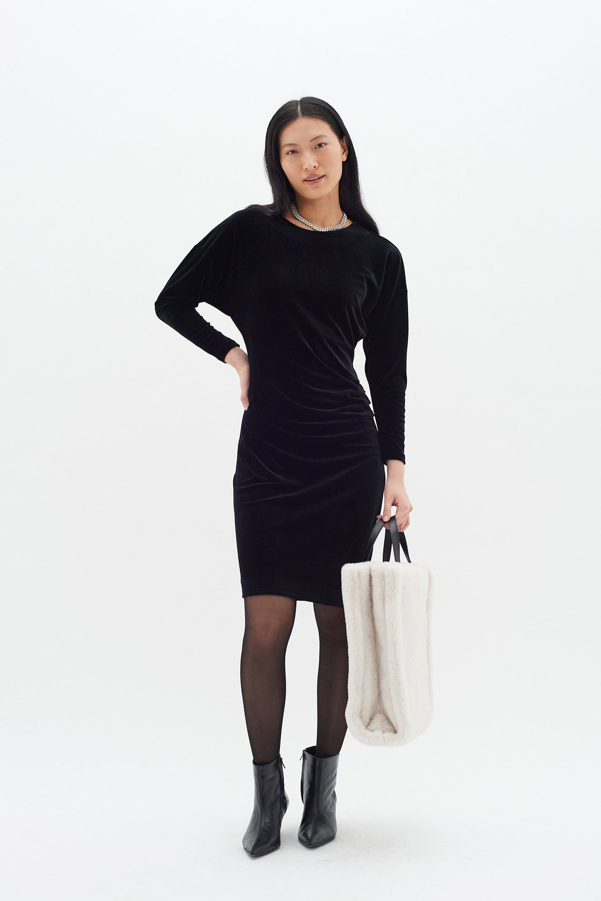 OfiahIW Short Dress Black - 30109905
