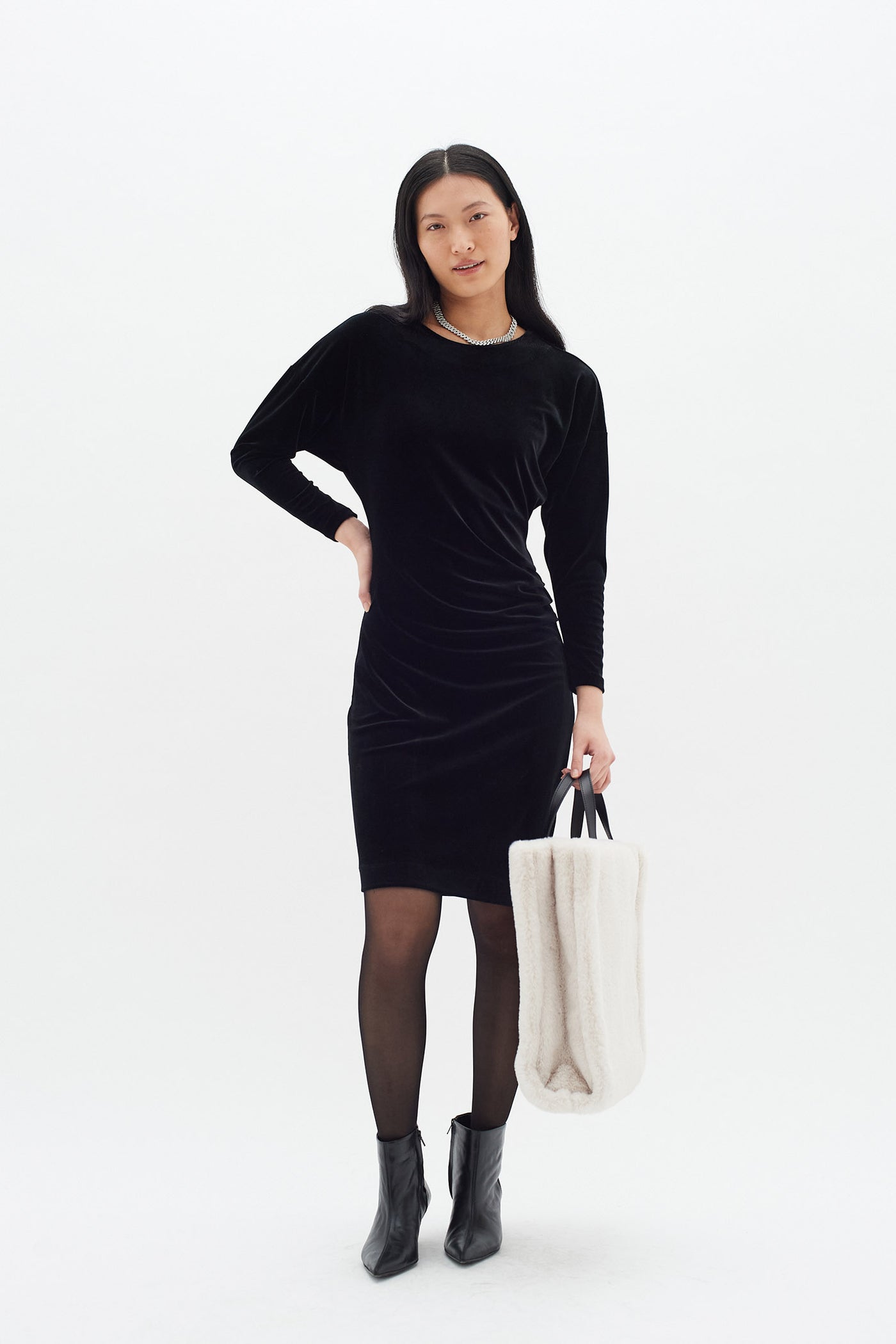 OfiahIW Short Dress Black - 30109905