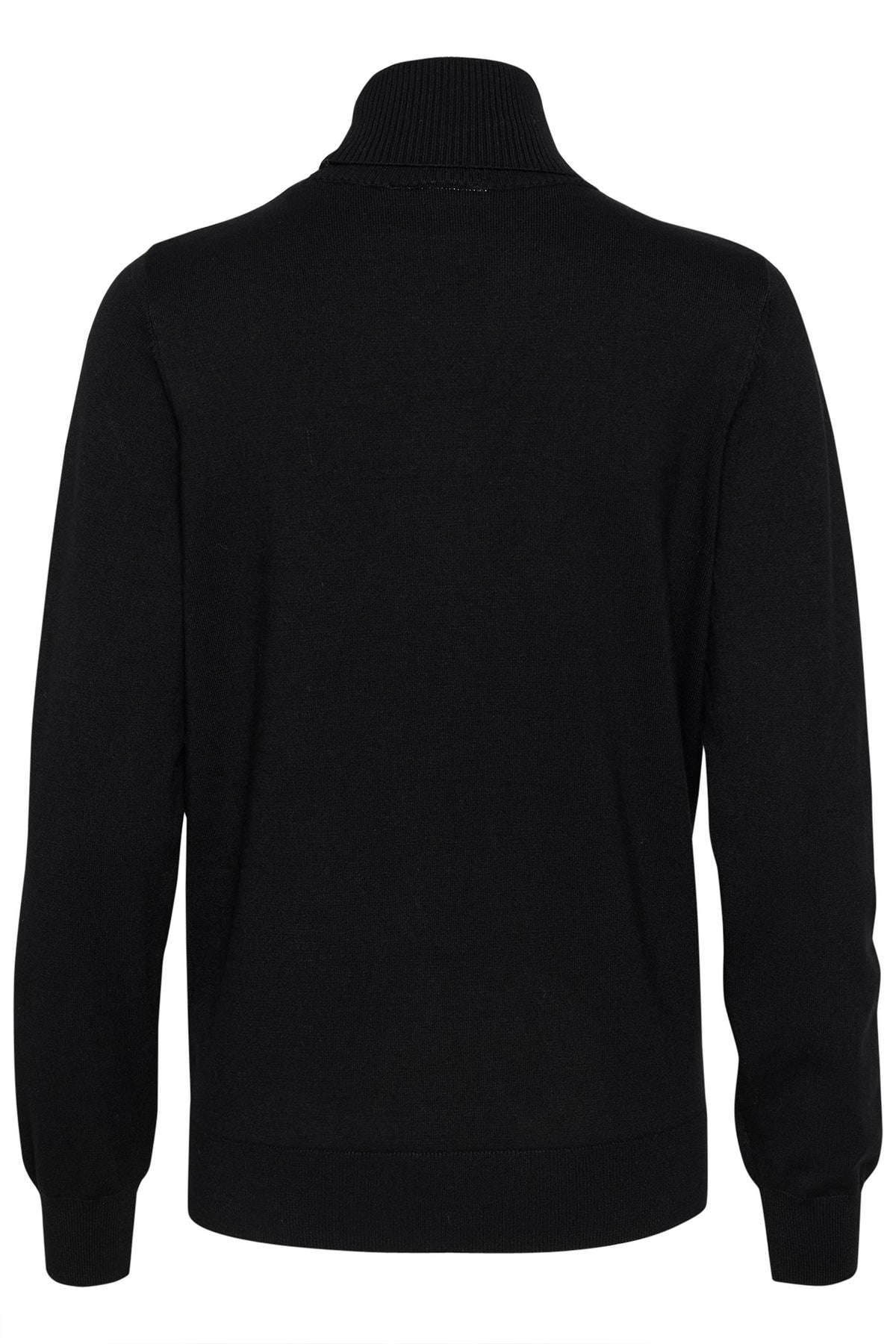 CRVillea Knit Rollneck Pitch Black - 10612956 - 10612956