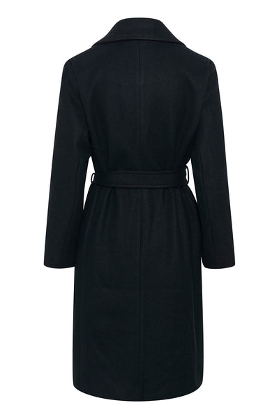 CRCamelia Coat Pitch Black - 10613584 Thumbnail