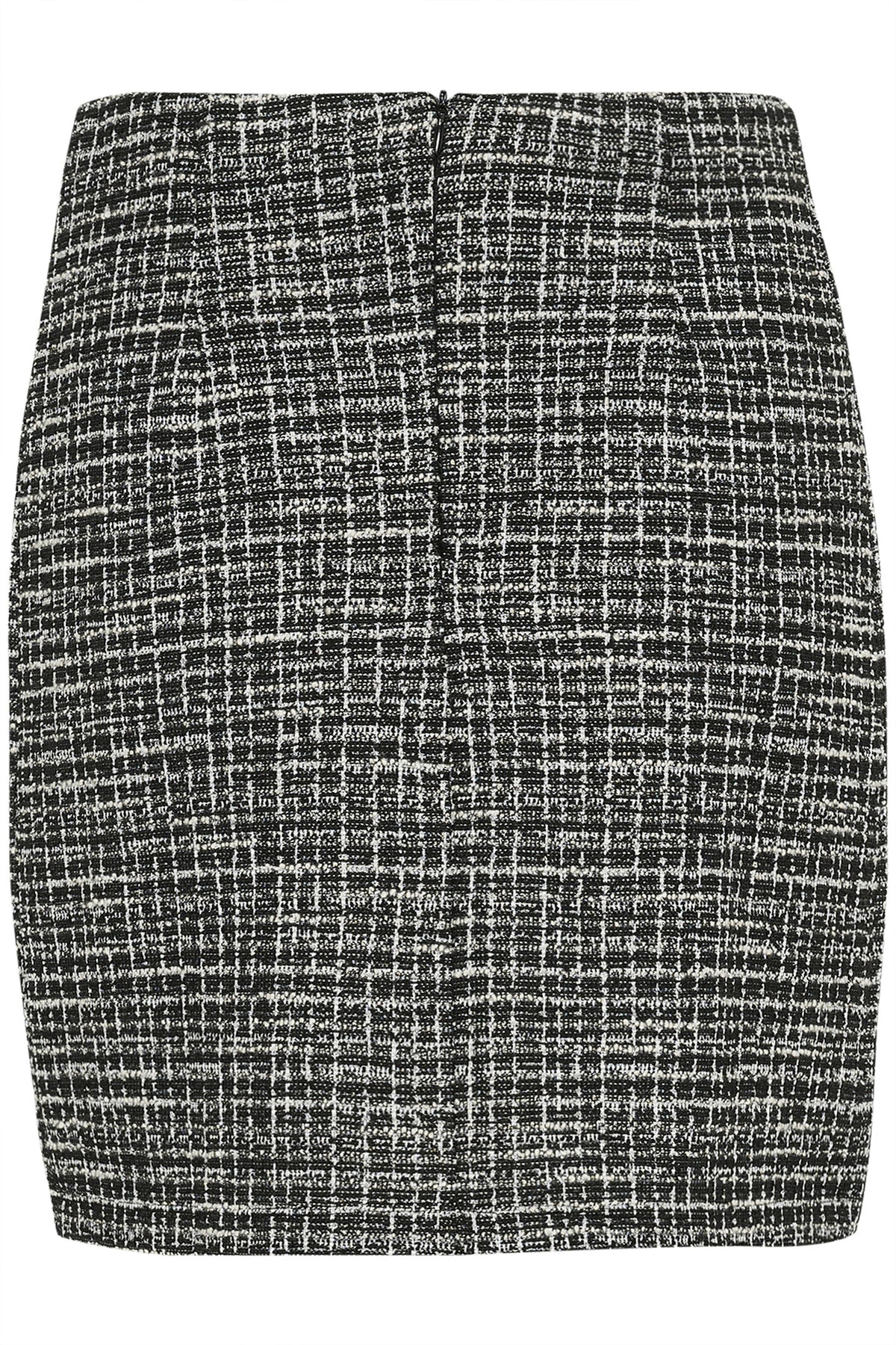 CRMillie Skirt Black White Boucle Check - 10613731