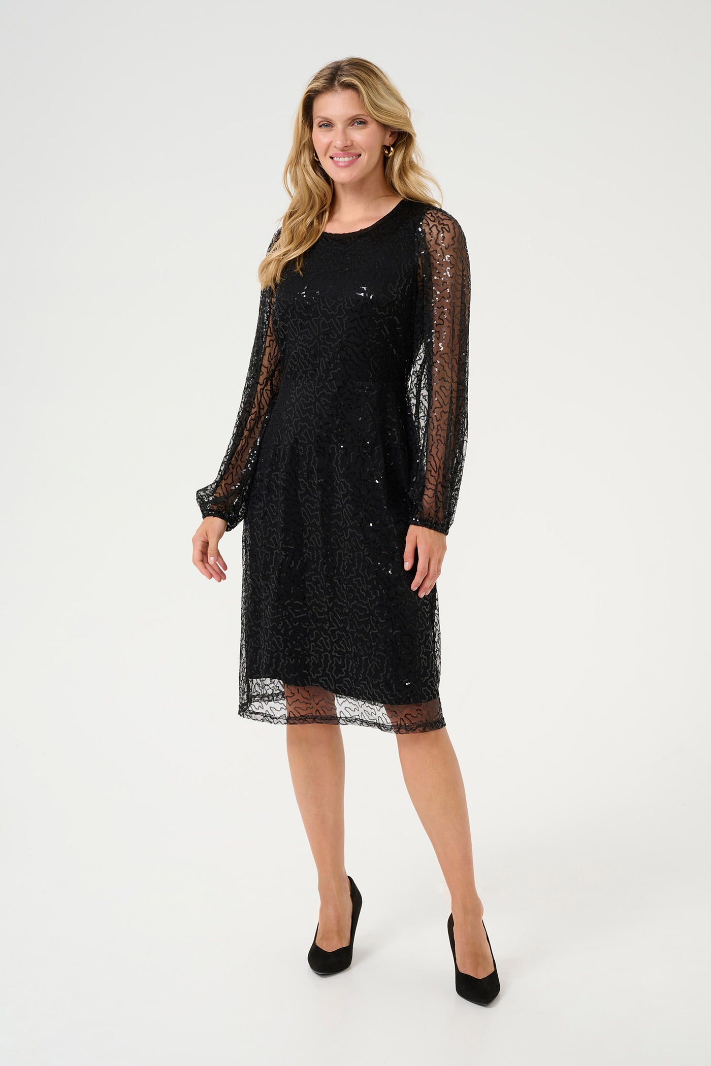 CRShima Dress Pitch Black - 10613857