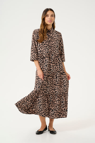 CRMuni Dress LEOPARD - 10613999 Thumbnail