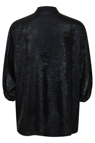 SLElvie Amily Blouse 3/4 Black - 30407746 Thumbnail