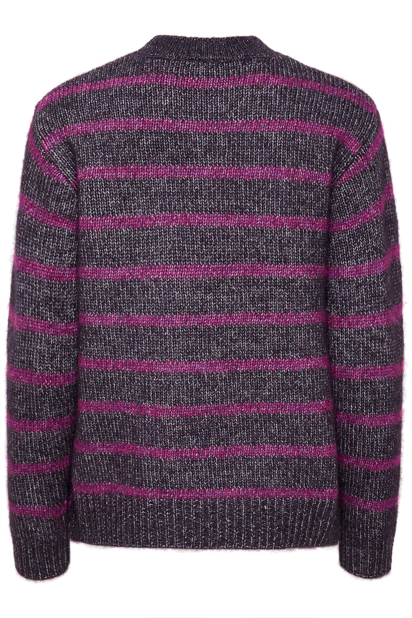 KAtrina Striped Pullover Purple mel./ Violet mel. - 10509257