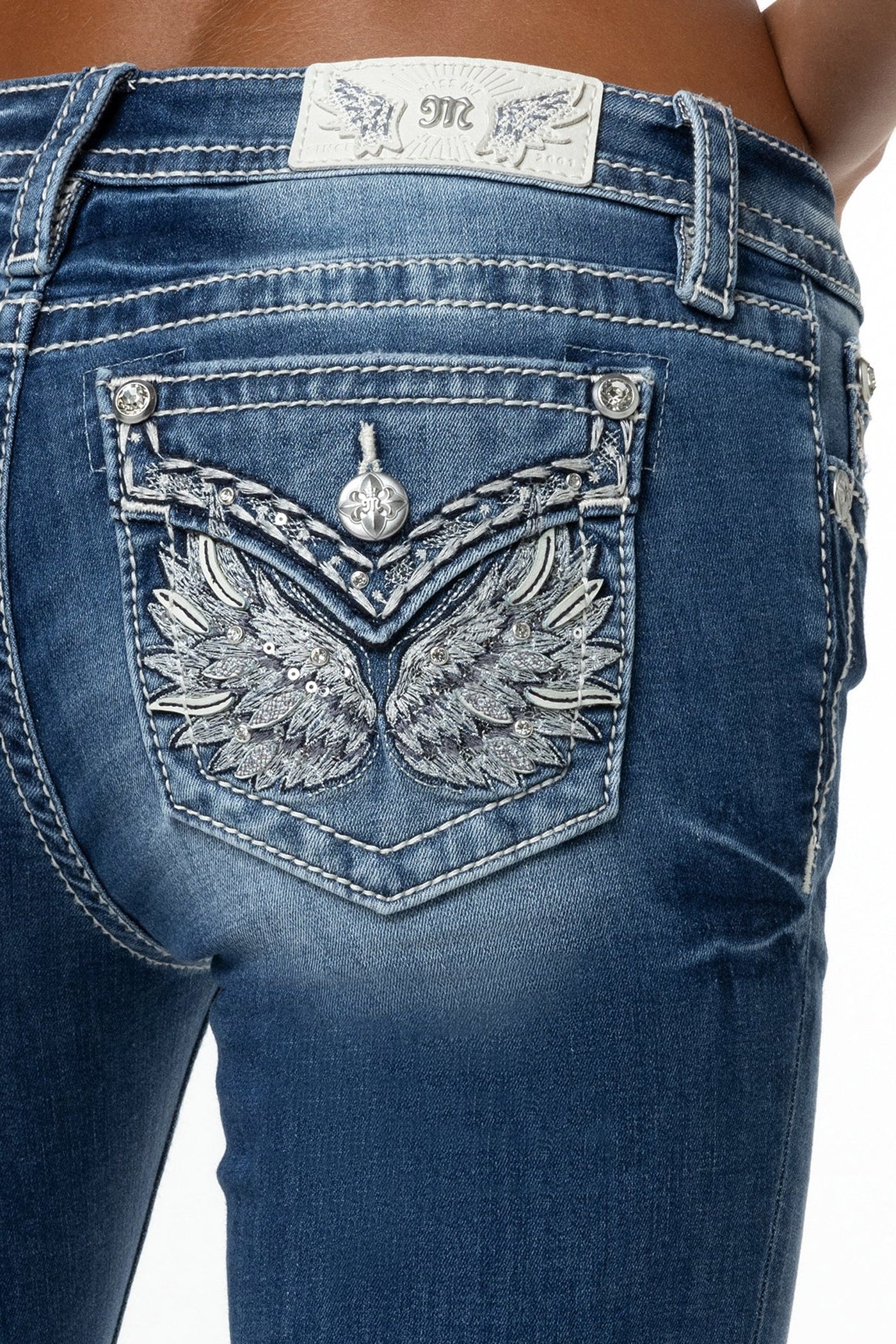 M3080B66 Blue Wash Denim - M3080B66
