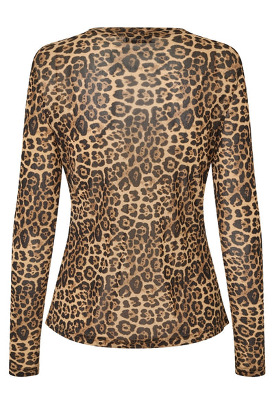 IrieLL Blouse LS 72 Leopard Print Thumbnail