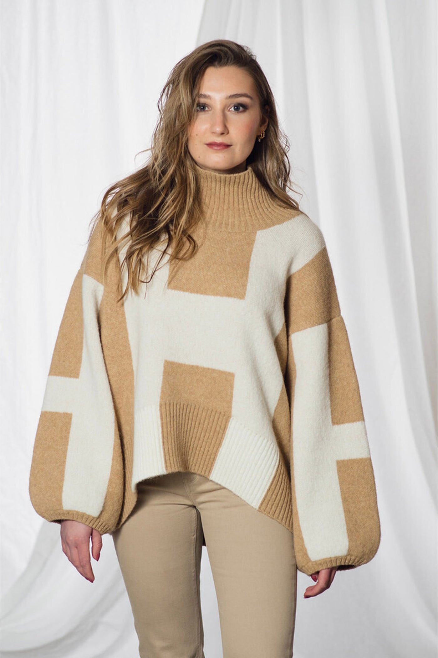 Hést Isa Sweater Beige - HS1062