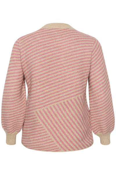 KCverina Knit Pullover Feather gray mel. / Rosa - 10582595 Thumbnail