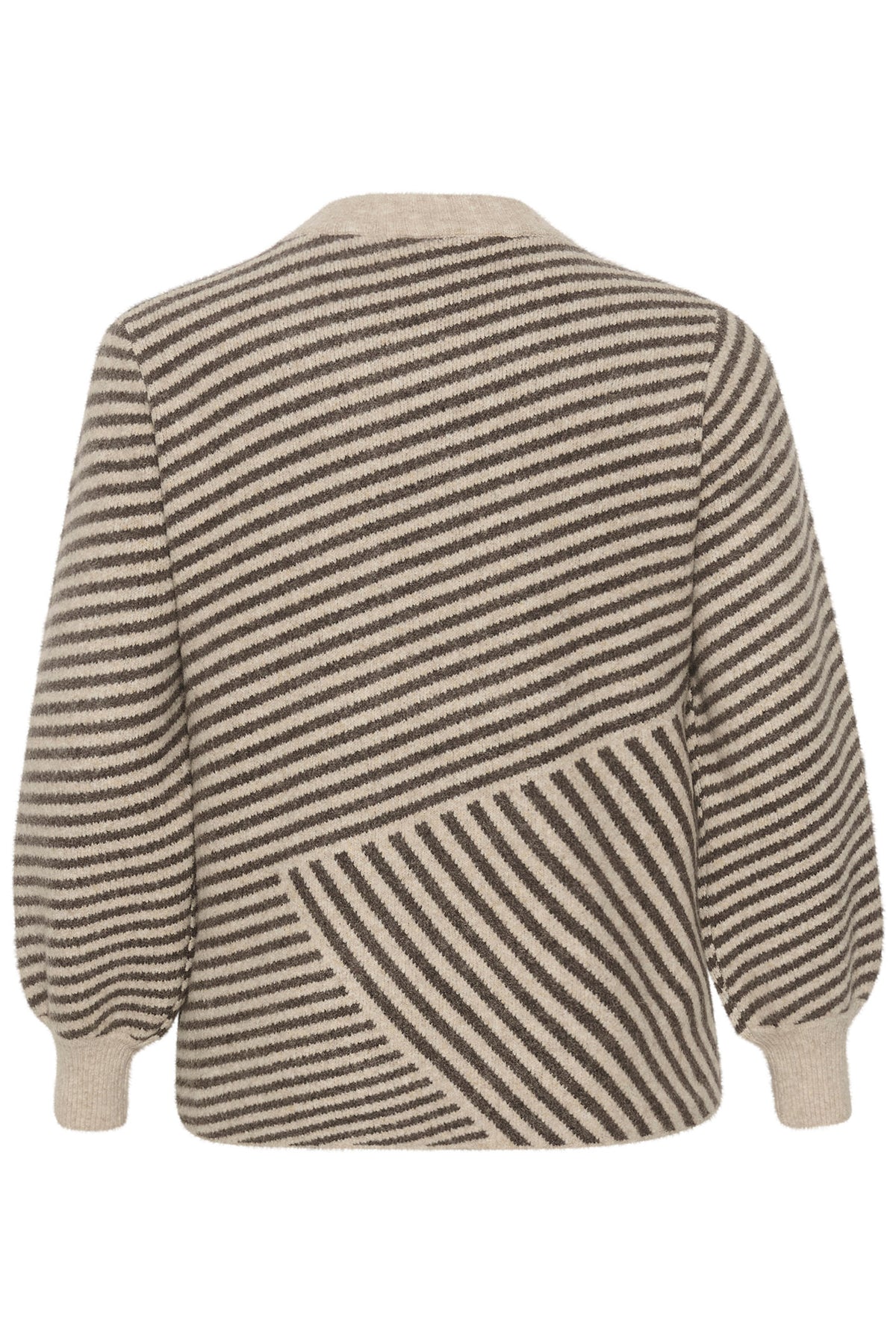 KCverina Knit Pullover Feather Gray mel./ Brown mel. - 10582595