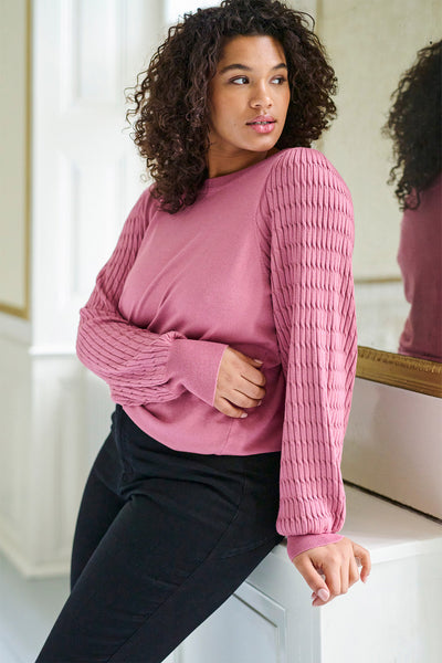 KClini Knit Pullover Mesa Rose - 10582598 Thumbnail