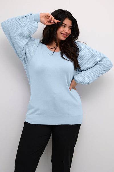 KClini Knit Pullover Celestial blue - 10582598 Thumbnail