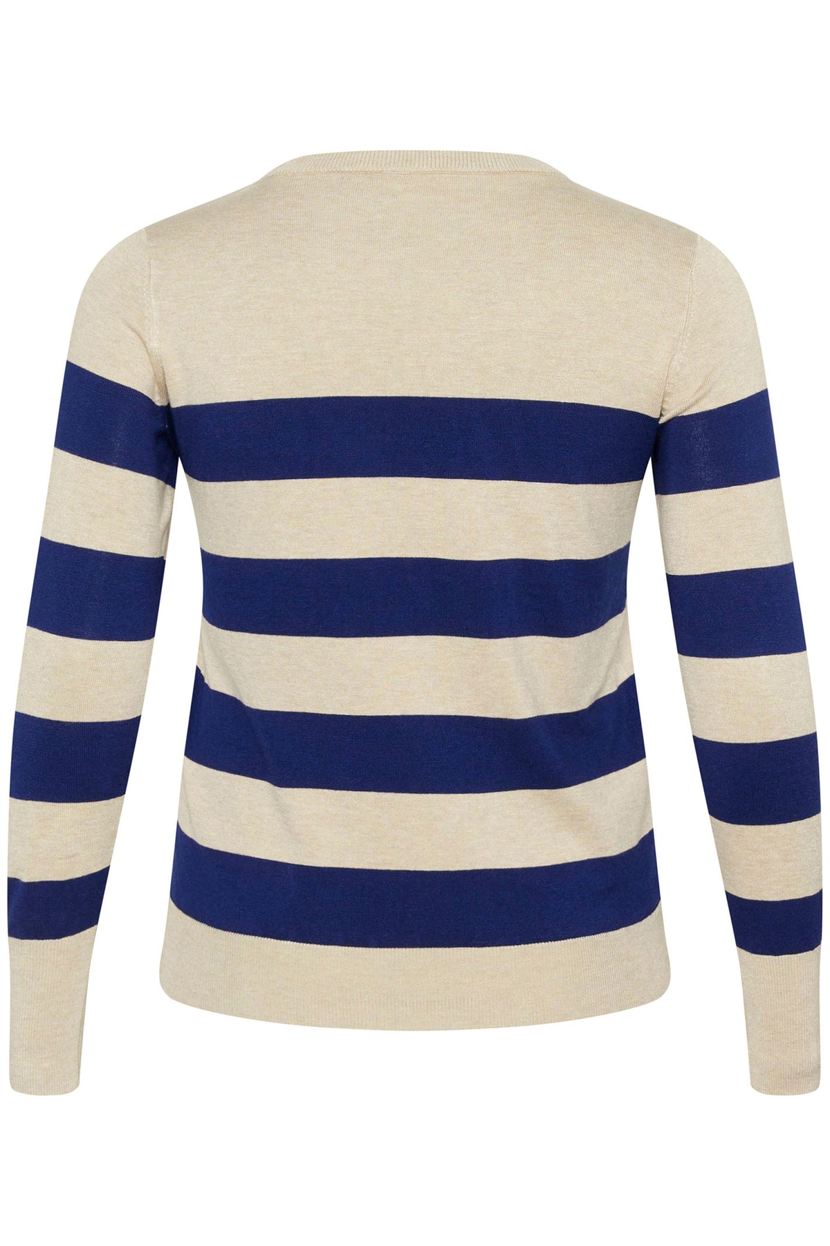 KClizzy Striped Knit Pullover Blue/Feather Gray Mel. Stripe - 10582600